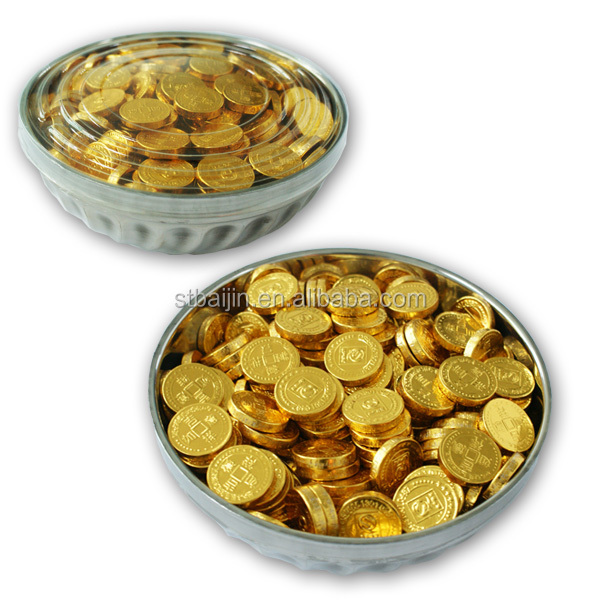 gold coin chocolate in bulk