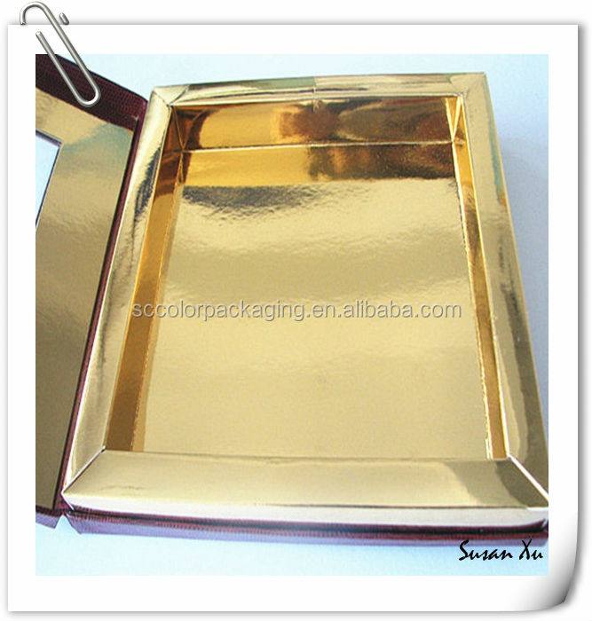 Cinnamon tea box with window