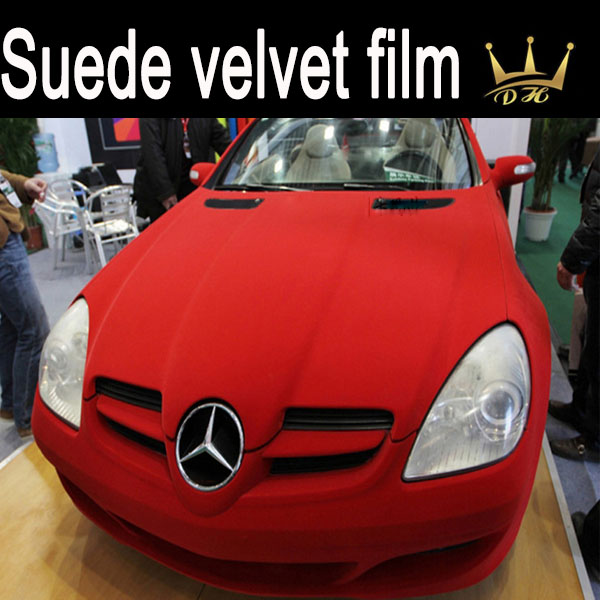 新しい車の色箔1.35m*15m/roll/スエードベルベットフィルム問屋・仕入れ・卸・卸売り