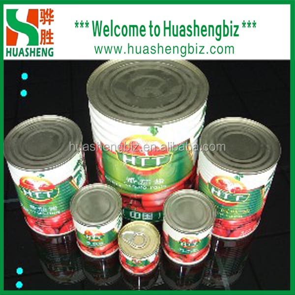 Canned Tomato Paste with easy open