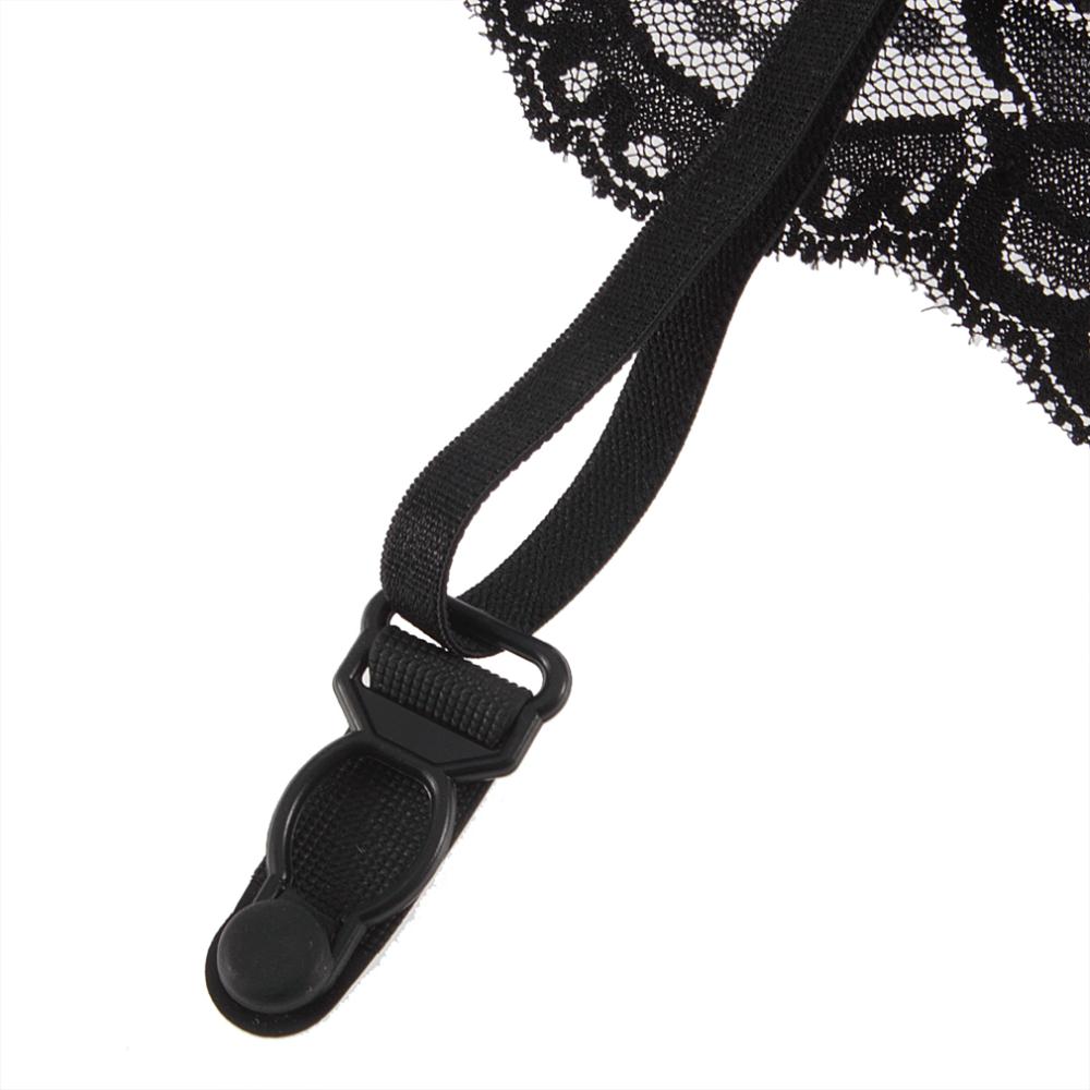 Подвязки Me Seduce Queen of hearts Allure, черный, S/M 0T-00010550 - Me Seduce - Подвязки, цепочки на щиколотку - Купить
