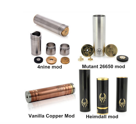 2014 Newest Arrival e cigarette full mechanical mod copper Vanilla mod