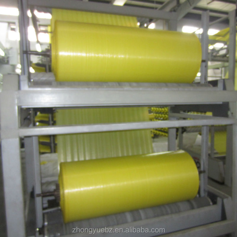 金属化された金プラスチック編み生地の織布仕入れ・メーカー・工場
