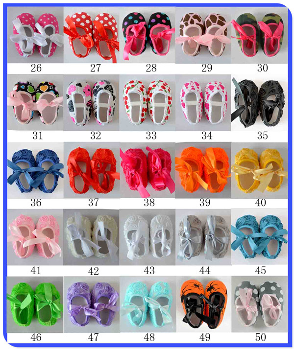 最初の花のベビーウォーカーシェブロン/ヒョウ柄の男の子/女の子/子供/幼児の靴のためのサイズ0-1year4多くの色仕入れ・メーカー・工場