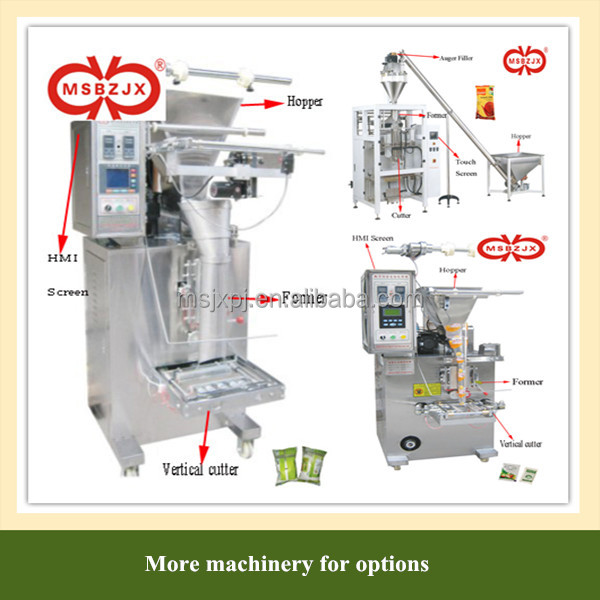 Factory price QS standard JX002 Fully Automatic cocoa powder packaging machine