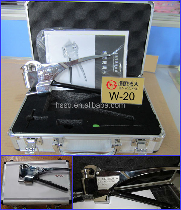 携帯用金属のウェブスター硬度計w-20a/アルミ合金ウェブスター硬度計仕入れ・メーカー・工場