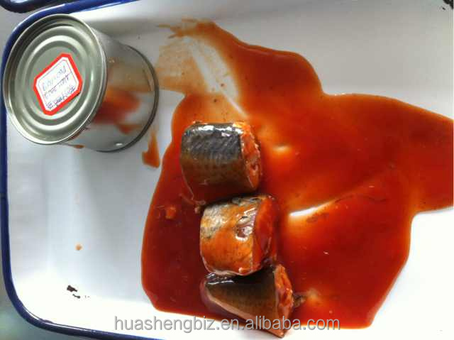 2014 New Crop Canned Mackerel In Tomato Sauce