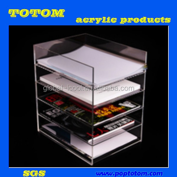 POP acrylic red wine display rack