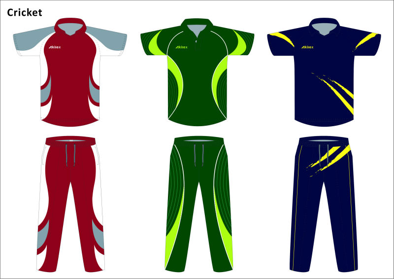 local cricket team jersey