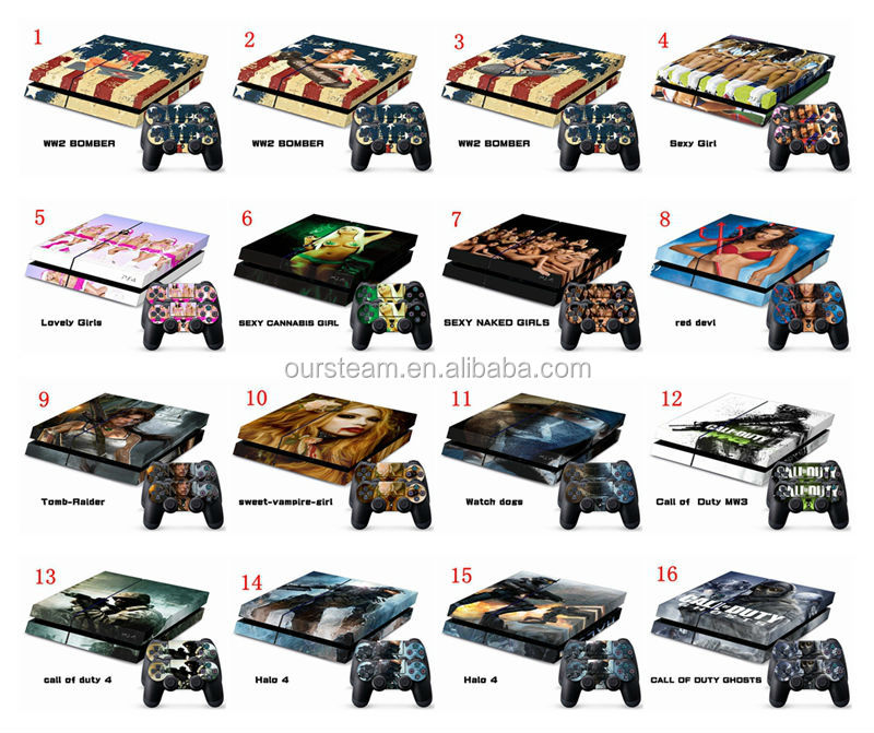 プレイステーション用4皮のステッカープレイステーション用4コンソール新しいが、 2011年2コントローラ問屋・仕入れ・卸・卸売り
