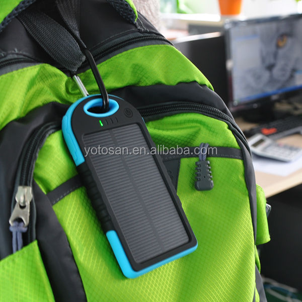 ミニ携帯電話の携帯5000mahのパワーバンクソーラー充電器usb外付けバッテリーパック問屋・仕入れ・卸・卸売り