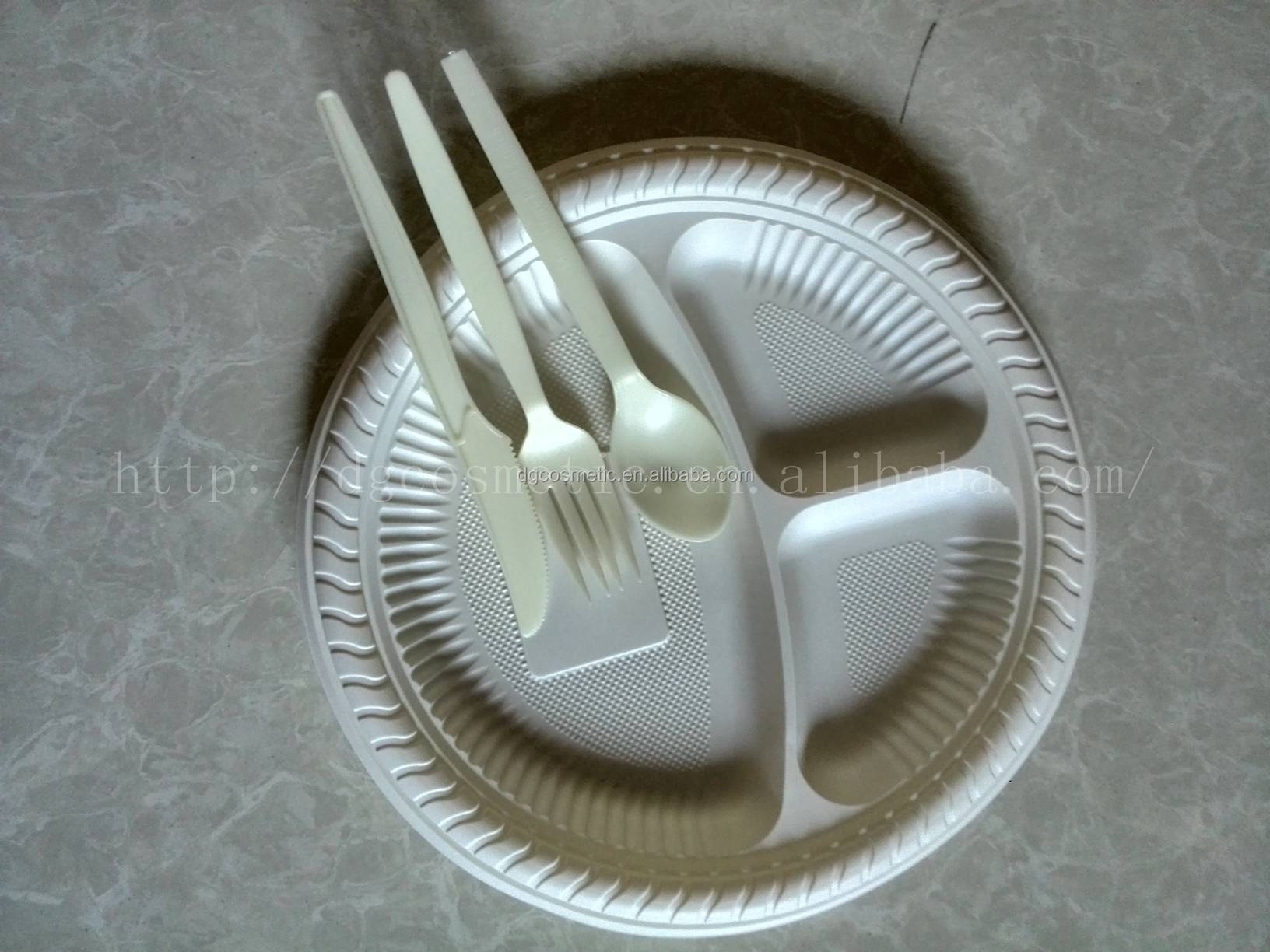 Unique Design Flatware Set Corn starch Tableware Spoon