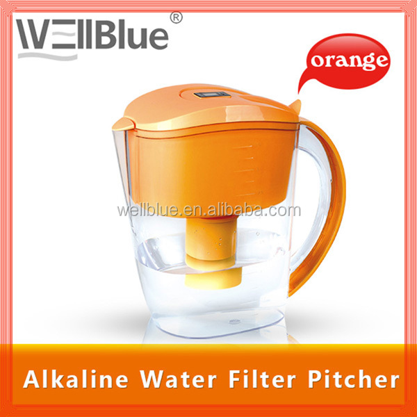 水フィルター水差しwellblueアルカリ性フィルターで( ph: 8.5- 11.0)問屋・仕入れ・卸・卸売り