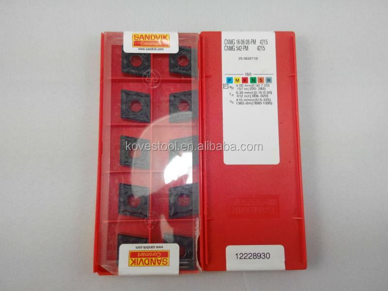サンドビックタングステンカーバイドcncインサート、 鉱業用cnmg160608-pm4215タングステンカーバイドインサート問屋・仕入れ・卸・卸売り