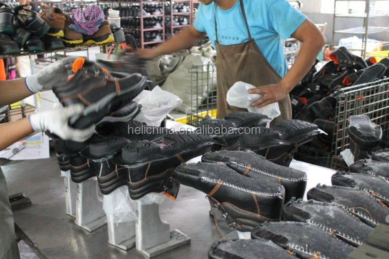 黒sbp標準良質重い作業安全靴問屋・仕入れ・卸・卸売り