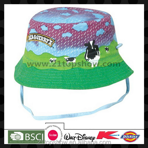 安い創造的なアップリケ面白い色バケツの帽子問屋・仕入れ・卸・卸売り