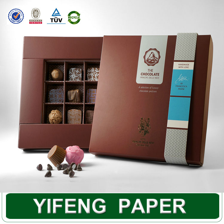 mini celebrations fancy decorative empty luxury paper chocolate boxes