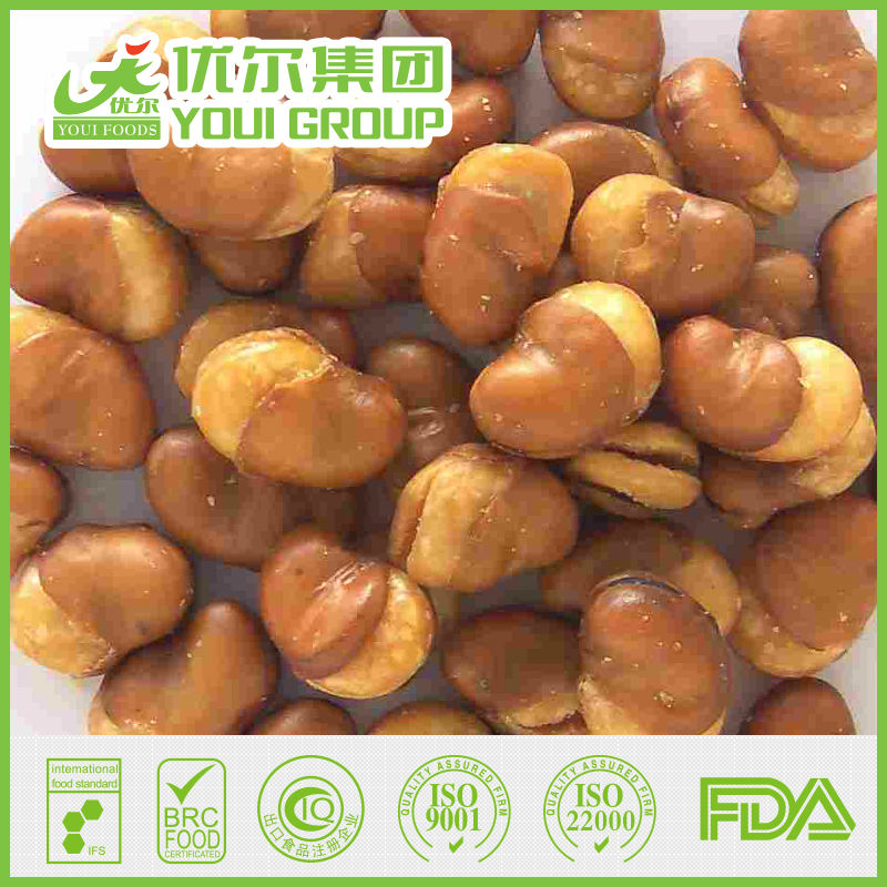 Broad Bean Chips / Fava Bean Chips snack, OU kosher, Halal, Haccp, BRC.