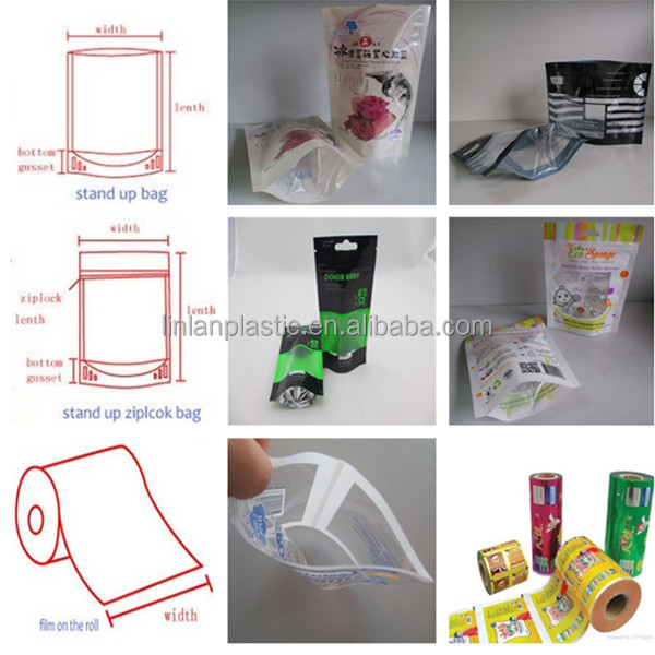 OPP/VMPET/PE stand up Cocoa Powder Pouches