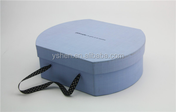 custom design luxury red wine cute paper box