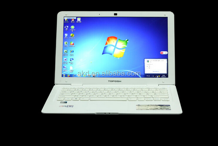 使用される安価なラップトップ14インチデュアル- コアのラップトップ超- 細いブレード版4gb/640gbワイドスクリーンネットブックノートパソコン送料無料問屋・仕入れ・卸・卸売り
