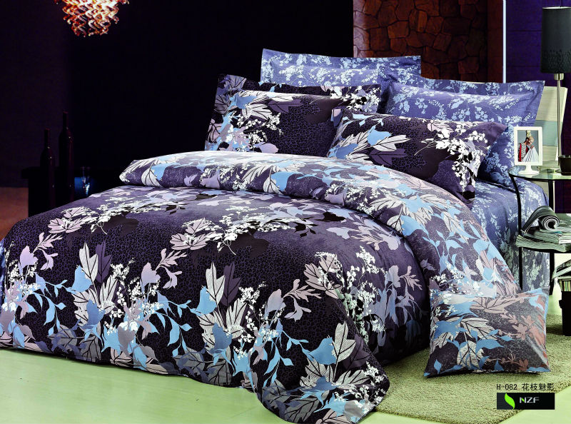 反応性プリントアメリカンスタイルの寝具セット、 100％綿の布団セット中国製問屋・仕入れ・卸・卸売り