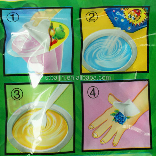 Four flavor Poping candy Ice Cream with Taotto