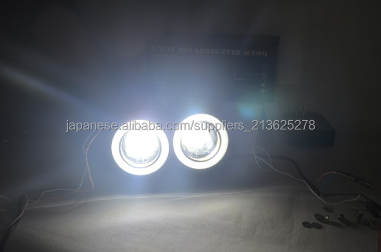 激安 高輝度20W 9-30V汎用 600lm 新品 車用フォグ+COBエンジェルアイ/リング一体化ライト問屋・仕入れ・卸・卸売り