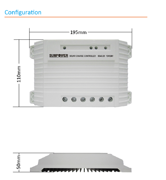 Pwmソーラー充電コントローラ20a/30a/40a問屋・仕入れ・卸・卸売り