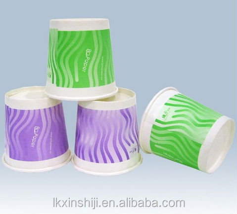 striped paper cups/custom paper cup/customized logo print