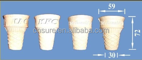 2500pcs capacity ice cream cone maker
