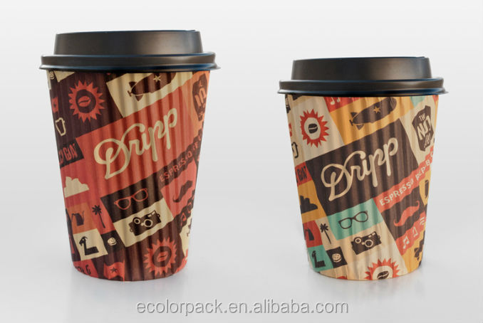 Custom Good Quality Paper Cold Drink Cup