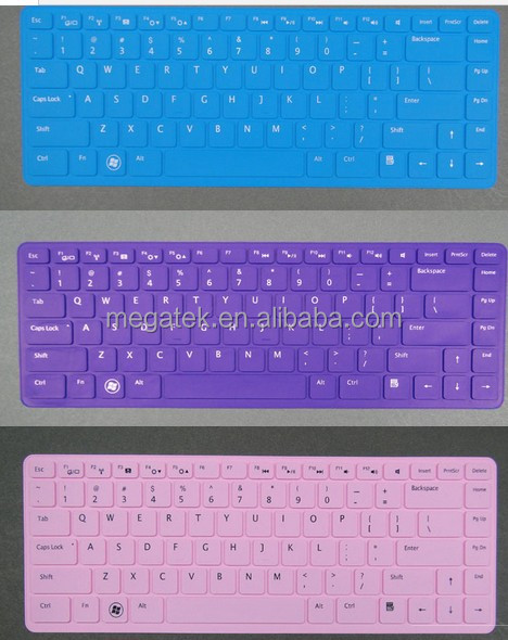 ソリッドカラー用キーボードプロテクターシリコンのラップトップデル14r/n411問屋・仕入れ・卸・卸売り
