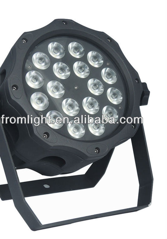 Rgbwdmxパーled18x15w5in164/ledスリムパースリムledのpar問屋・仕入れ・卸・卸売り