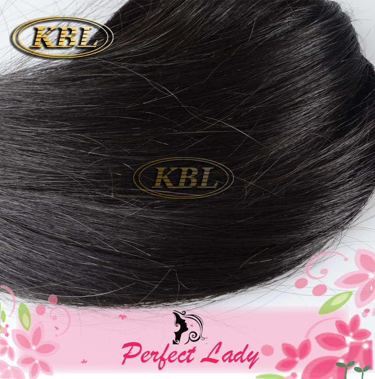 kblブラジルの髪の天然毛延長、 100％バージンブラジルの髪の卸売問屋・仕入れ・卸・卸売り