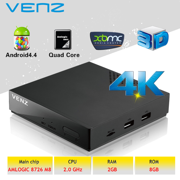 Amlogicアンドロイドクアッドコアs8024.44kxbmcをスマートtvボックスメディアプレーヤー問屋・仕入れ・卸・卸売り