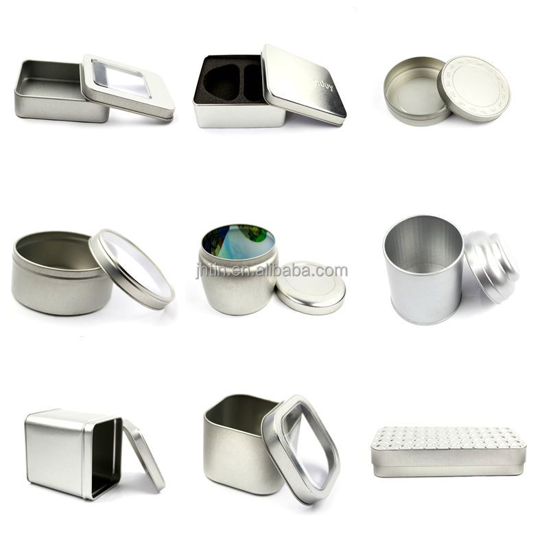 Tin Box with push and pull Lid for chewing Gum