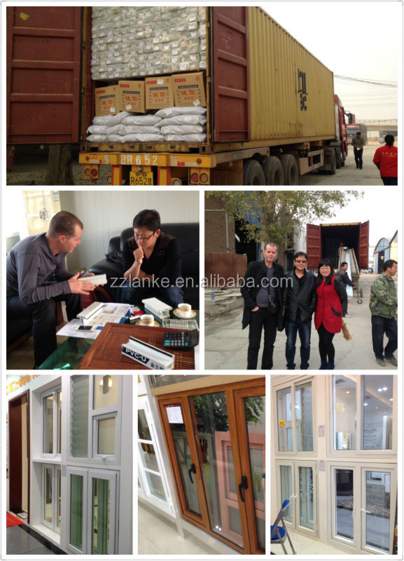 中国lanke60ミリメートル観音開きの超高品質のためのプロファイルupvc窓やドアのフレーム問屋・仕入れ・卸・卸売り