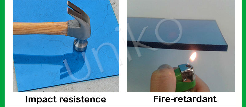 Bayer Markrolon uv blocking goodlife soundproof anti-drop fire proof polycarbonate sheet coverings