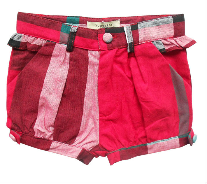 brand girls plaid shorts SH16-1
