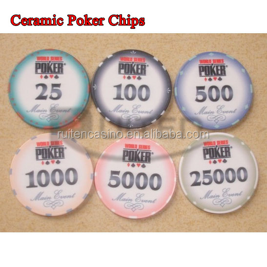 セラミックポーカー用のチップカスタム10gプロのポーカーチップ問屋・仕入れ・卸・卸売り