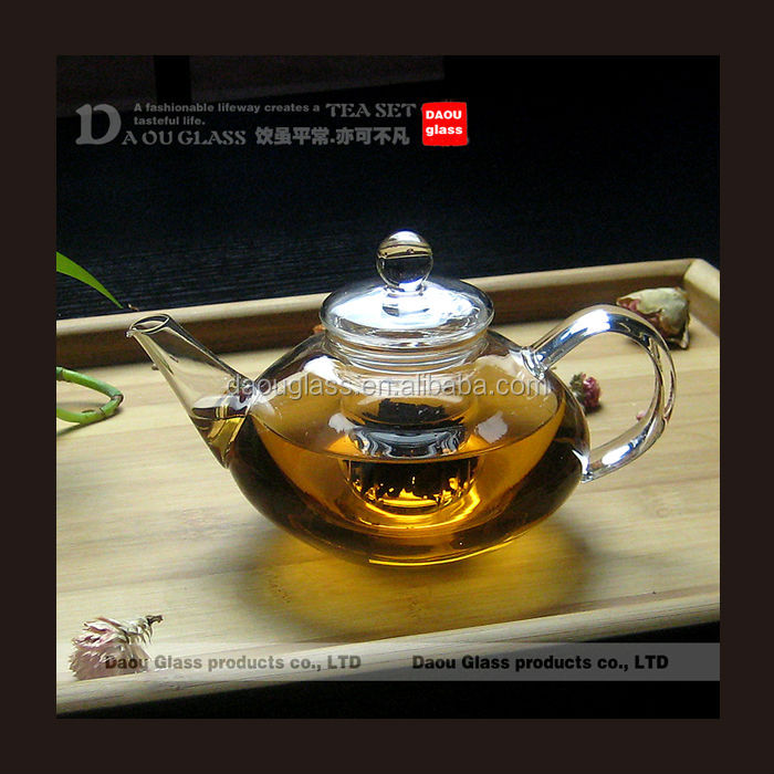 ダブルティーケトルティーポット卸売borosilcateかわいい紅茶用のやかん仕入れ・メーカー・工場