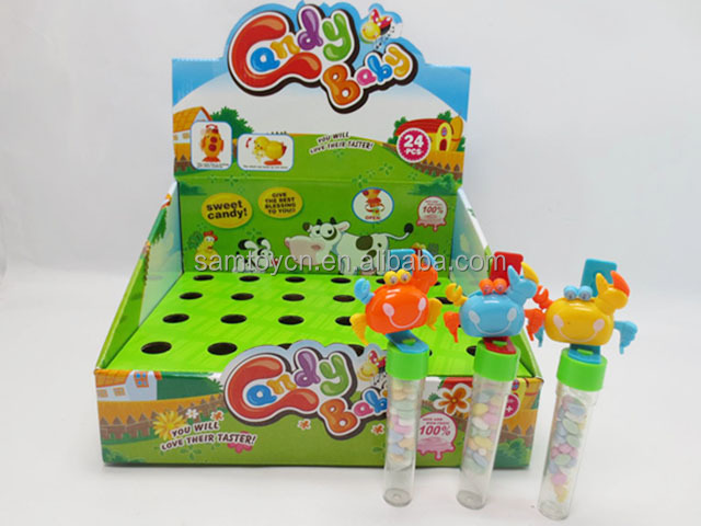 WIND UP CHICKEN&BIRD&PENGUIN CANDY TOYS