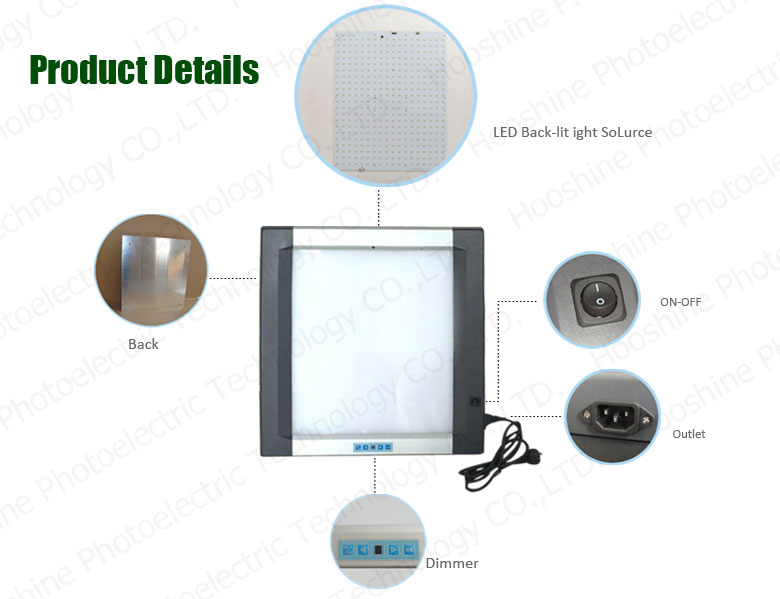 Selfinduction Medical Xray Film Light Box/xray Viewing Light Box