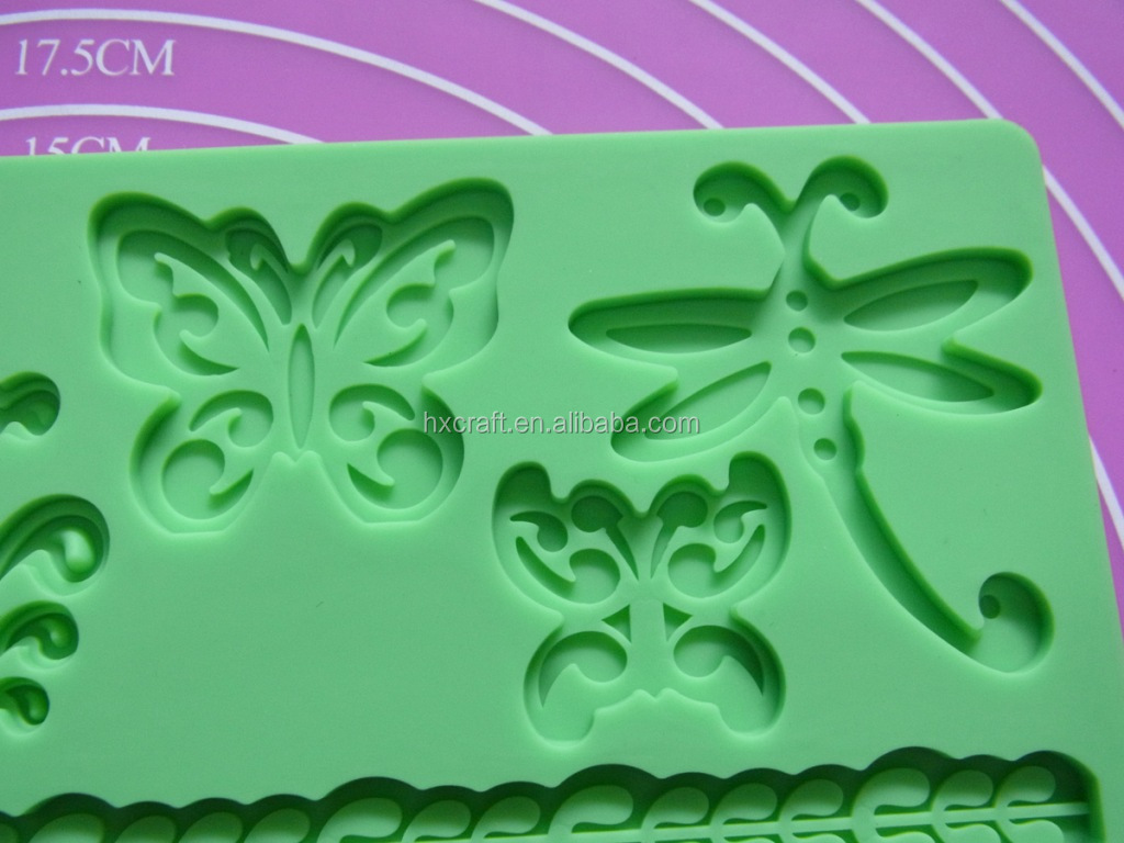 Classics Lace Shaped Silicone Mold Mould Fondant Cake Decorating Baking Tool
