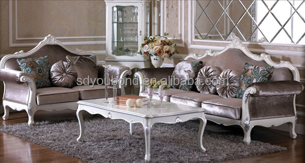 2014年yb08ヨーロッパの古典的なソファの家具、 アンティークの再現フレンチスタイルの家具のソファ問屋・仕入れ・卸・卸売り