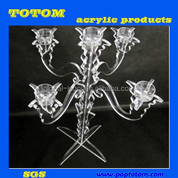 POP acrylic red wine display rack