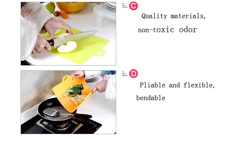 Antimicrobial Wearable Soft Classification Chopping Block