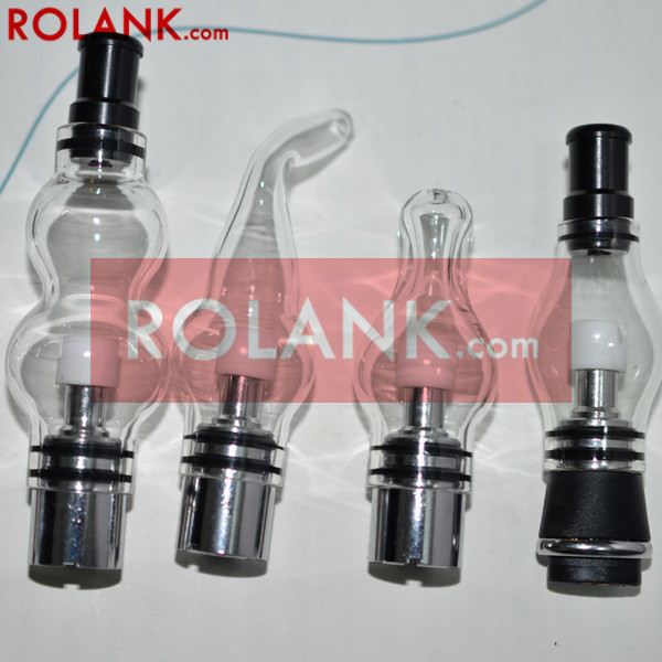 ROLANK glassomizer wax globe glass hot sell glass globe wax vaporizer pen kit