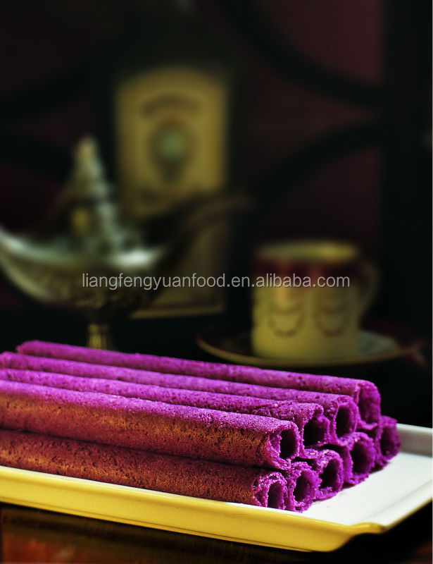 high quality handmade egg roll biscuit factory